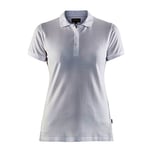 Blakläder 330710359000XS Woman Polo Shirt, Grey Melange, X-Small