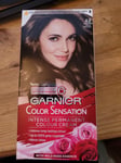 Garnier Color Sensation Hair Dye Permanent "4.0 Deep Brown" Women