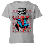 T-Shirt de Noël Homme Marvel Avengers Spider-Man Classique - Man Kids Christmas - 3-4 ans