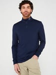Lacoste Golf Mid Layer Sweatshirt - Dark Blue, Dark Blue, Size S, Men
