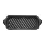 Rektangulär Grillplatta 32cm, Matte Black