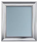 FRAMES BY POST Cadre photo Scandi gris pâle vieilli avec panneau arrière bleu clair gris 91 x 61 cm (verre plastique)