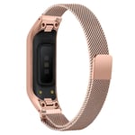 Samsung Galaxy Fit e milanese stainless steel watch band - Rose Gold