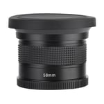 58MM Fisheye Wide Angle Lens For SLR DSLR Camera FIG UK