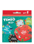 Timio Timio Disc Set 2 - Numbers, Nursery Rhymes, Sea Animals, Shapes And Fruits Multi/patterned