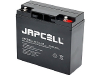 Japcell AGM-batteri 12V - JC12-18, 18,0Ah 4,8mm terminaler blybatteri