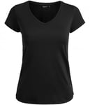 BJÖRN BORG V Neck Tee Taine Black (Storlek: S)