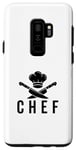 Coque pour Galaxy S9+ Couteau de cuisine amusant pour les amateurs de cuisine