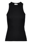 Tank Top Slim Tops T-shirts & Tops Sleeveless Black Replay