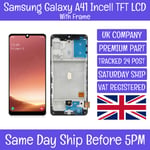 Samsung Galaxy A41 SM-A415 Incell TFT LCD Screen Display Touch Digitizer +Frame