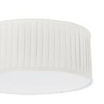 Plissé Ø45 plafond offwhite