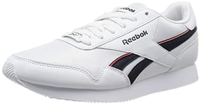 Reebok Unisex Royal Classic Jogger 3 Sneakers, FTWR White/Vector Navy/Vector Red, 7.5 UK