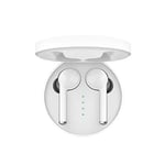 OIUYT Original Earbuds Bluetooth Earphones wireless headphones with Microphone Sport Waterproof Gaming Headset for IOS Android (Color : 40 white)