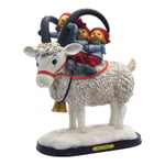 Stor Julbock med 3 Barn - Rolf Lidberg