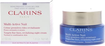 Multi Active Nuit Revitalising Night Cream 50Ml Normal to Comb Skin