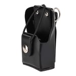 Vipxyc Leather case for walkie talkie, carrying case for Motorola with back clip and lanyard, radio bag Suitable for GP328plus/GP338plug/GP344/GP388