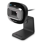 Microsoft LifeCam HD-3000 webkamera 1 MP 1280 x 720 piksler USB 2.0 Sort