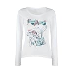 Disney Princess Ariel Pastel Wash Longsleeve (Girls) T-Shirt Femmes
