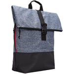 Forvert Melange Lorenz Backpack Mens Rucksack Pack Bag Carrier Melange Navy