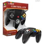 CIRKA : Manette de jeu noire pour console Nintendo 64 N64 (retro, joystick, pad...)