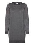 Visanja L/S Glitter Knit Dress /B Black Vila