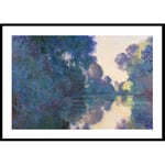 Gallerix Poster Morning on the Seine near Giverny By Claude Monet 4783-21x30G
