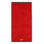 Nike Fundamental Towel Serviette 60x120cm - Rouge , Noir