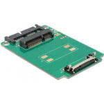 DeLOCK mSATA -adapter, Micro SATA 16pin - mSATA