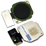 Fingerprint Reader For Huawei Nova 4 Replacement BAQ Scanner Button Black UK