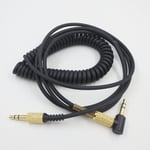 Cable de remplacement audio pour casque Marshall Major III /Major II /Major I Noir