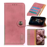 KHAZNEH Xiaomi Redmi 9C Fodral Läder Rosa