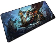 Awesome Mouse Mat, Mouse Pad Gaming Mouse Pad Large Mouse Mat World Of Warcraft Game Keyboard Mat Cafe Mat Extended Mousepad For Computer Desktop PC Mouse Pad (Color : B, Size : 700 * 300 * 3mm)