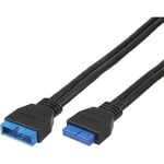 USB 3.0 intern forlængerkabel - 0,35 cm