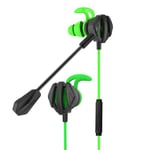 G6 green G20-Écouteurs de jeu 3.5mm pour Pubg PS4 CSGO, casque de jeu 7.1 avec micro, contrôle du volume, universel, PC Gamer, sauna, téléphone G6/9 ""Nipseyteko