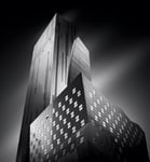Edificios Futuristas New York City Poster, Storlek 21x30 cm 50x70 cm