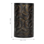 Windmill Shadow Metal Lamp Shades Hollow Carved Lampshade Modern Style