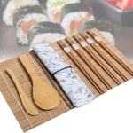 Bamboo Rolling Mats Sushi Maker Japanese Diy Rice Spreader 5pair