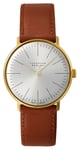 Junghans 27/5703.02 Max Bill Handaufzug Leather Strap Watch