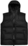 Rains Unisex Alta Puffer Vest Black L, Black