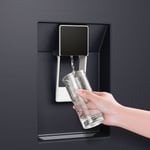 Haier 431L Bottom Mount Fridge Freezer with Water Dispenser Black  - HRF420BHC