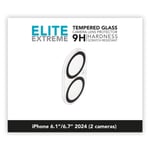 Linocell Elite Extreme Skydd för kameramodulen iPhone 16 och 16 Plus
