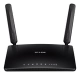 TP-Link wireless 3G/4G ruter, 2,4GHz, 300Mbps, 4xLAN/WAN, svart