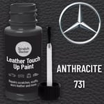 MERCEDES ANTHRACITE 731 Leather Touch up Car Seat Repair Paint
