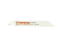 Makita P-04905, Sticksågsblad, Rostfri Stålplåt (Tunn), Bimetall, Rostfritt Stål, 13 Cm, 15 Cm