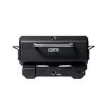 Masterbuilt Portable Charcoal Grill and Smoker with Analog Temperature Control, MB20040522, Black