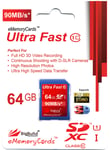 64GB Memory card for Panasonic Lumix DMC TZ100, TZ110 camera 90MB/s SDXC