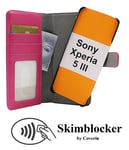 Skimblocker Magnet Fodral Sony Xperia 5 III (XQ-BQ52) (Hotpink)