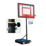 Nologo Basketball Hoop For Kids/Teens - Outdoor Portable Basketball System Height Adjustable, Basketball Goal for 3+ Years Old BTZHY