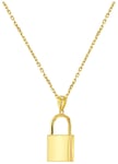 Casio Revere 18ct Gold Plated Personalised Necklace female