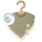 STUCKIES Högabsorberande dregglisar 3-pack Sage
